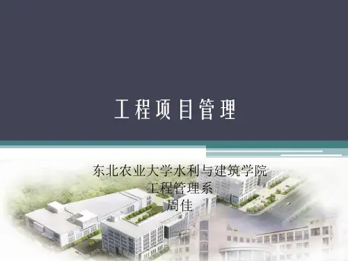工程项目管理(第三章)