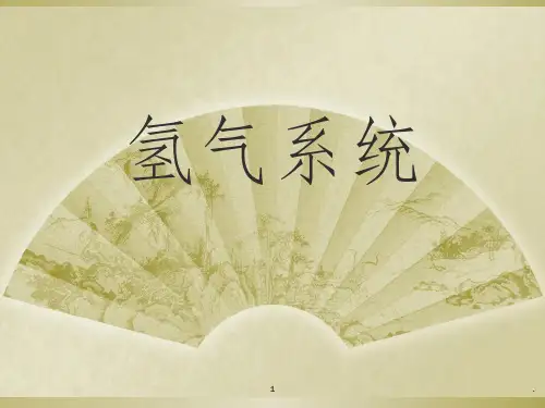 发电机氢气系统(水氢氢)精选ppt