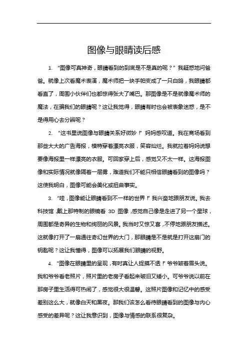 图像与眼睛读后感