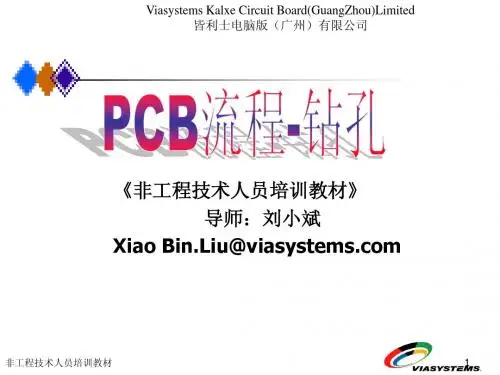PCB流程-钻孔