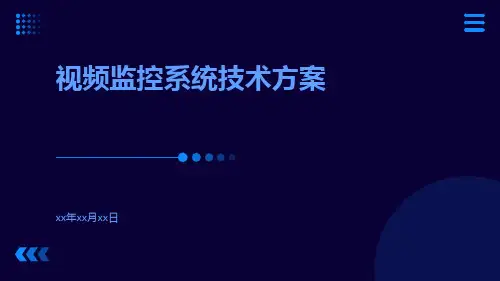 视频监控系统技术方案