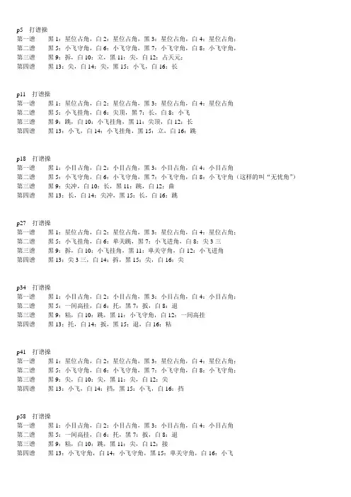 围棋1星考 打谱操