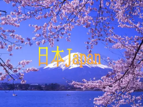 日本韩国介绍精品PPT课件