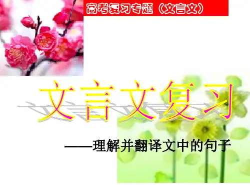 理解并翻译文中的句子