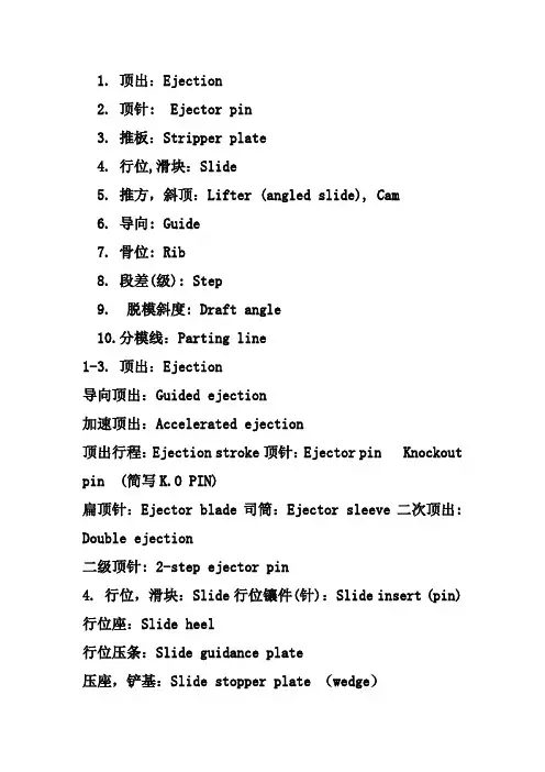模具英语2