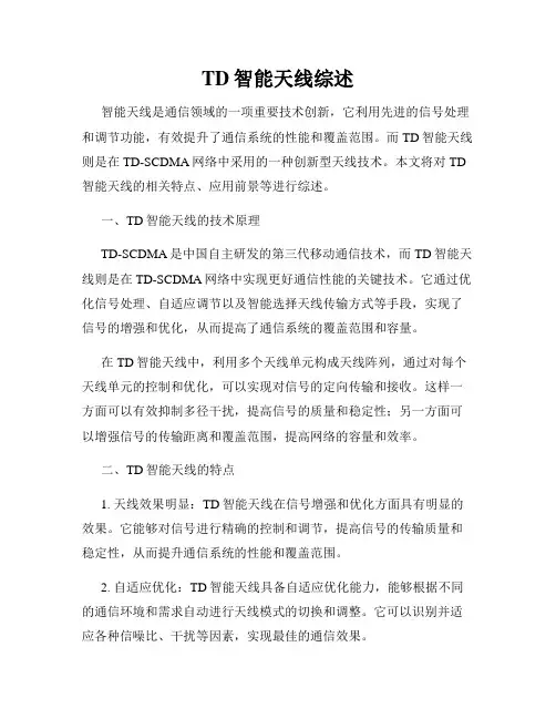 TD智能天线综述