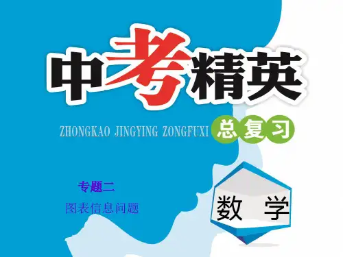(河北)中考数学总复习【专题2】图表信息问题ppt课件