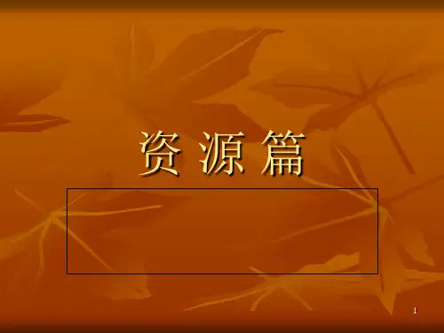 第六章 技术进步与经济发展PPT课件