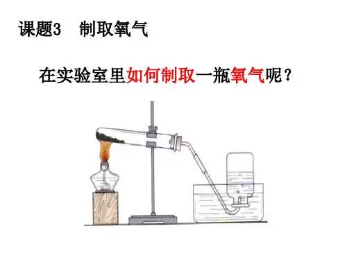人教版九年级化学上册第二单元课题3制取氧气1(共11张PPT)