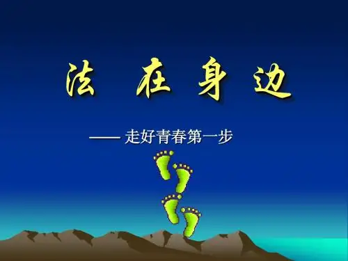 第一节：法_在_身_边