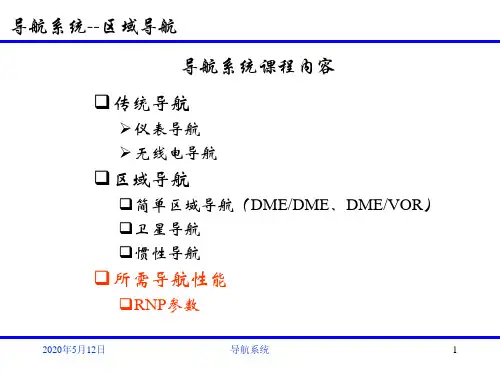 导航系统-所需导航性能