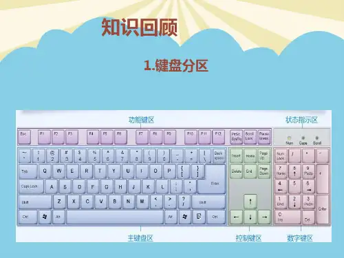计算机基础——文字录入.最全优质PPT
