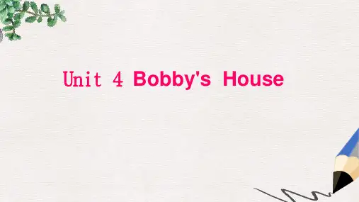 【推荐】最新版四年级英语上册Unit4Bobby’sHouse课件35