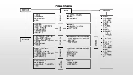 严重胸外伤抢救程序