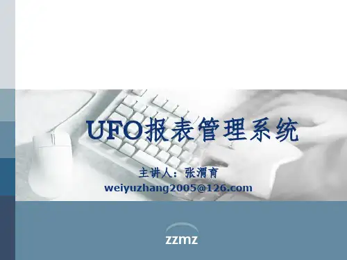 UFO报表管理系统参考PPT