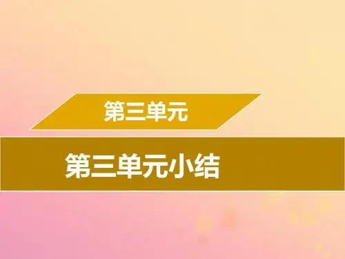 七年级历史下册第三单元统一多民族国家的巩固与发展小结导学课件新人教版
