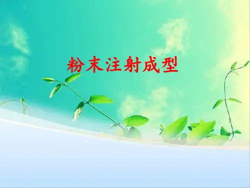 粉末注射成型