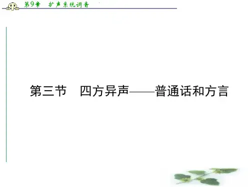 金新学案 (人教)高中语文选修(语言文字应用)课件 第一课 走进汉语的世界 第1课 第3节
