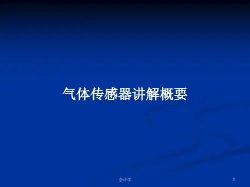 气体传感器讲解概要PPT学习教案