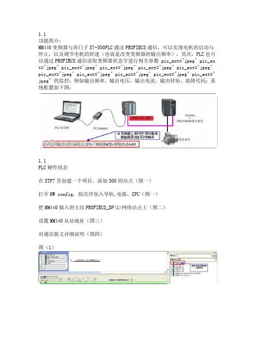 西门子MM440_PROFIBUS通信