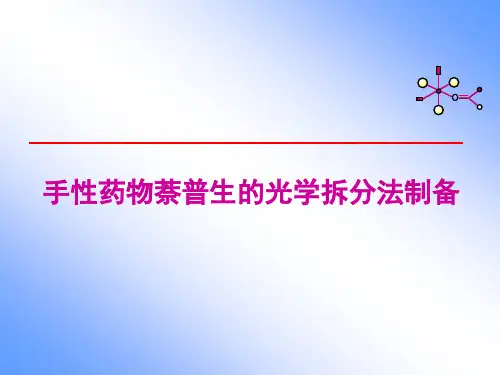 手性药物萘普生的光学拆分法制备