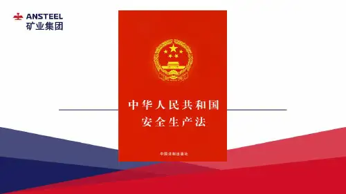 新《安全生产法》要点解读(企业适用版).