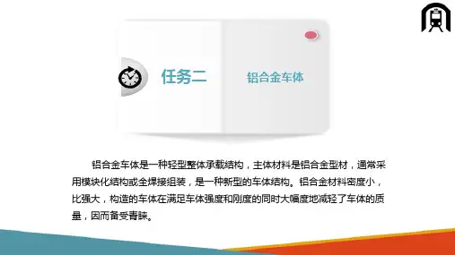 城轨交通车辆车体与车门—铝合金车体