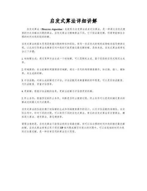 启发式算法详细讲解