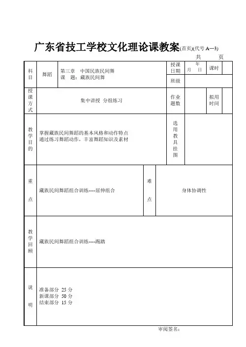 第四章第一节藏族民间舞4 