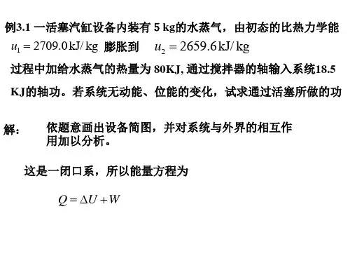 热力学第一定律习题课 (1)全