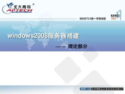 windows2008服务器搭建