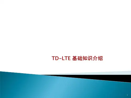 LTE基础知识介绍