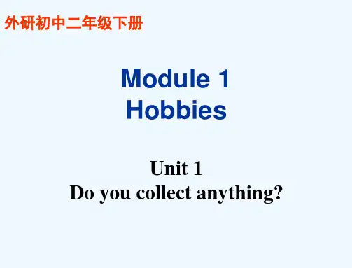八年级英语《Unit1Doyoucollectanything》课件