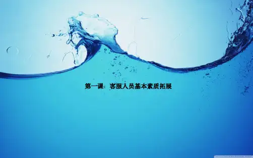 淘宝客服培训17课精品PPT课件