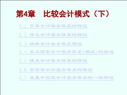 国际会计课件第四章-文档资料