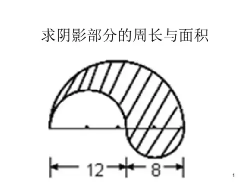 阴影部分图形的面积计算ppt课件