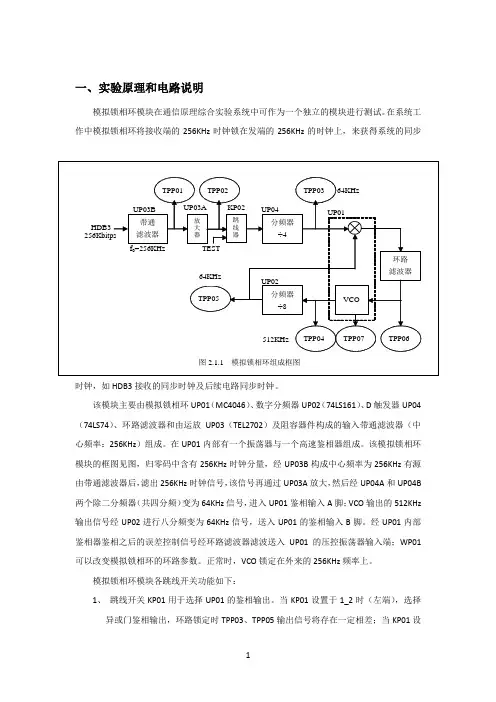 模拟锁相环