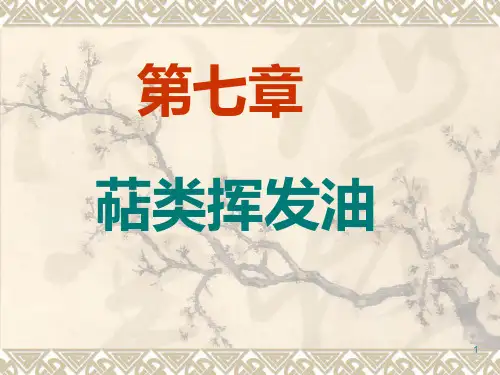 萜类挥发油