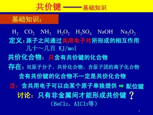 共价键理论