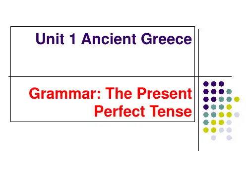 牛津上海英语九年级上册 Unit1Grammar(共20张PPT)