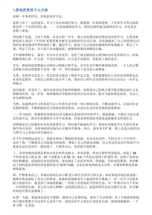 供电公司年度抓党建自我评价