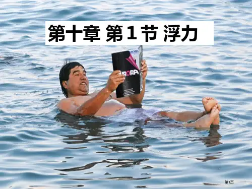 人教版物理浮力省公共课一等奖全国赛课获奖课件