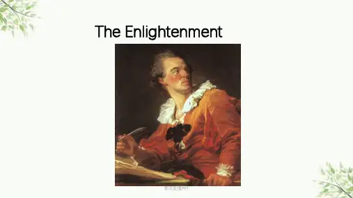 外教英语启蒙运动the enlightenment课件