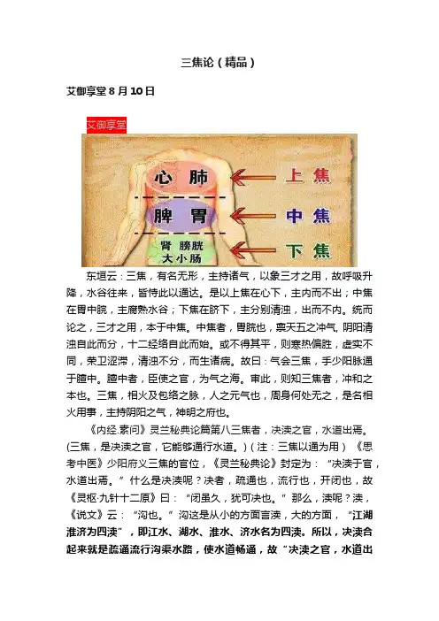 三焦论（精品）