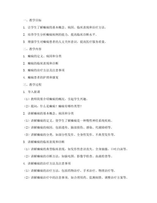 中国医科大学_癫痫教案