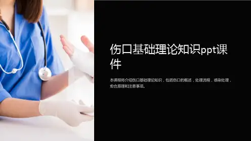 伤口基础理论知识课件