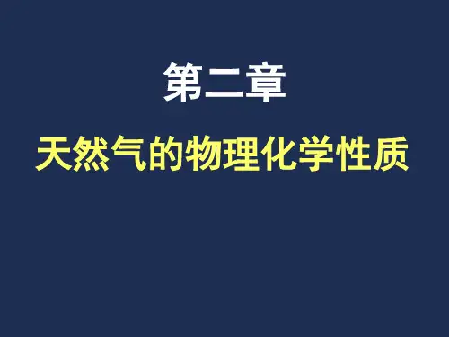 天然气工程2解读