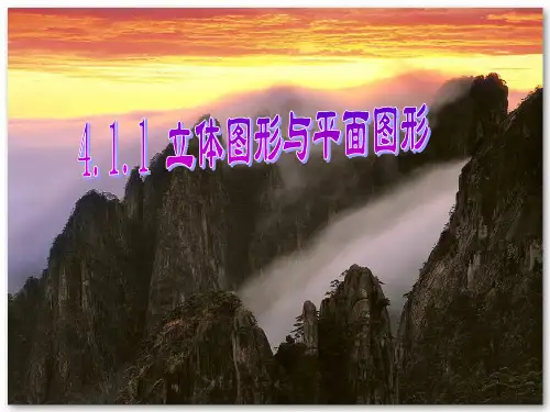 4[1]11立体图形与平面图形1