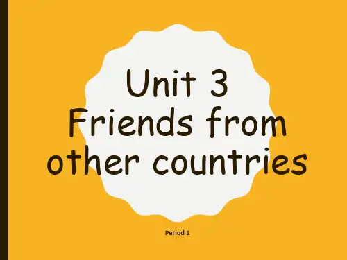 牛津上海英语七年级上册 Unit3Period 1(共18张PPT)