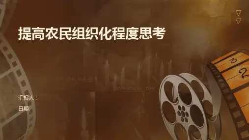 提高农民组织化程度思考